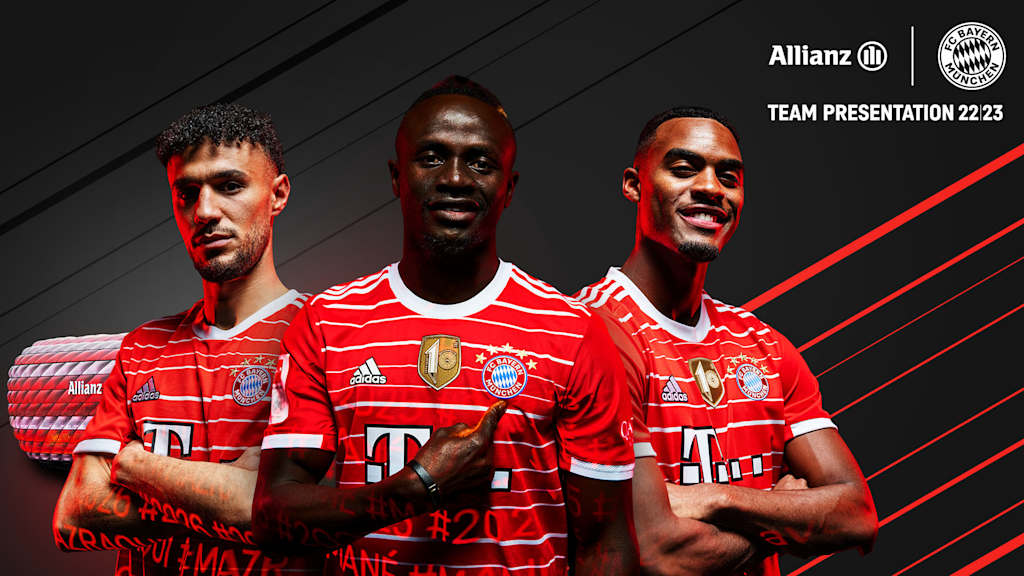 Allianz FC Bayern Team Presentation