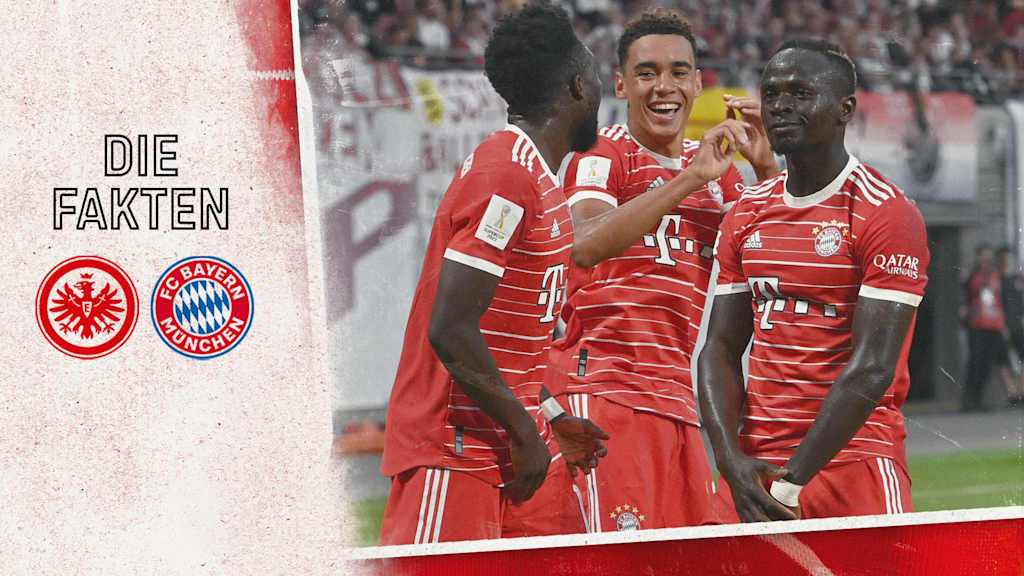 Zahlen und Fakten zum Bundesliga-Spiel Eintracht Frankfurt gegen FC Bayern