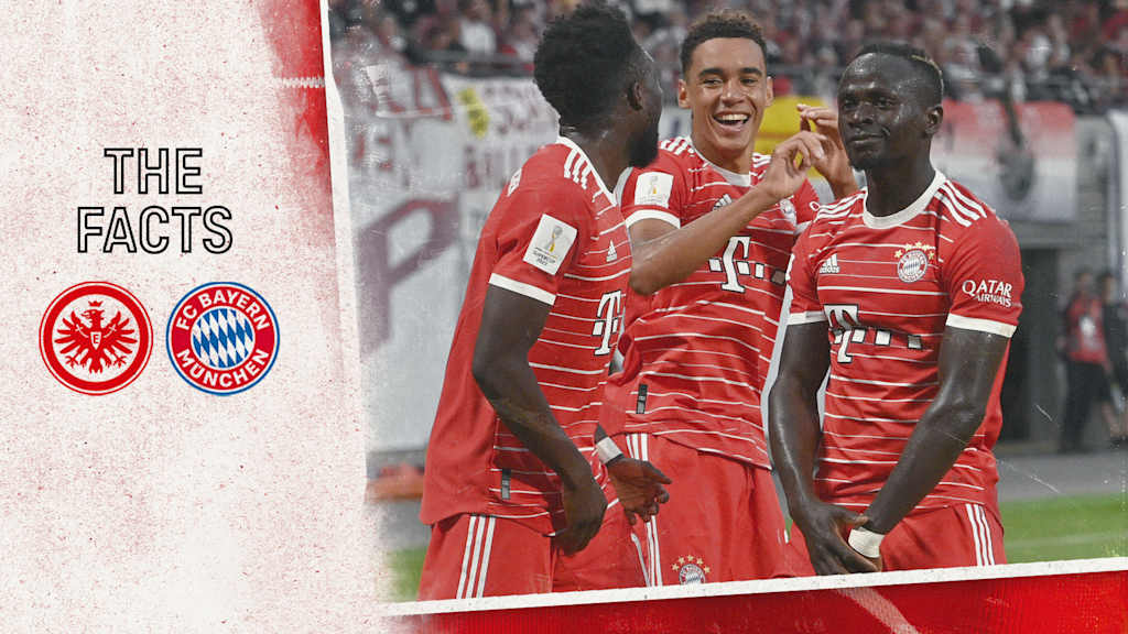 Facts and stats on Bundesliga match between Eintracht Frankfurt and FC Bayern