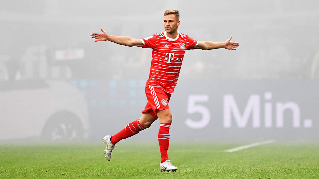 Joshua Kimmich, Jubel, FC Bayern