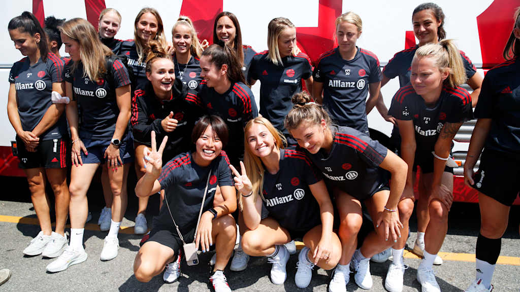 FC Bayern Frauen im Trainingslager