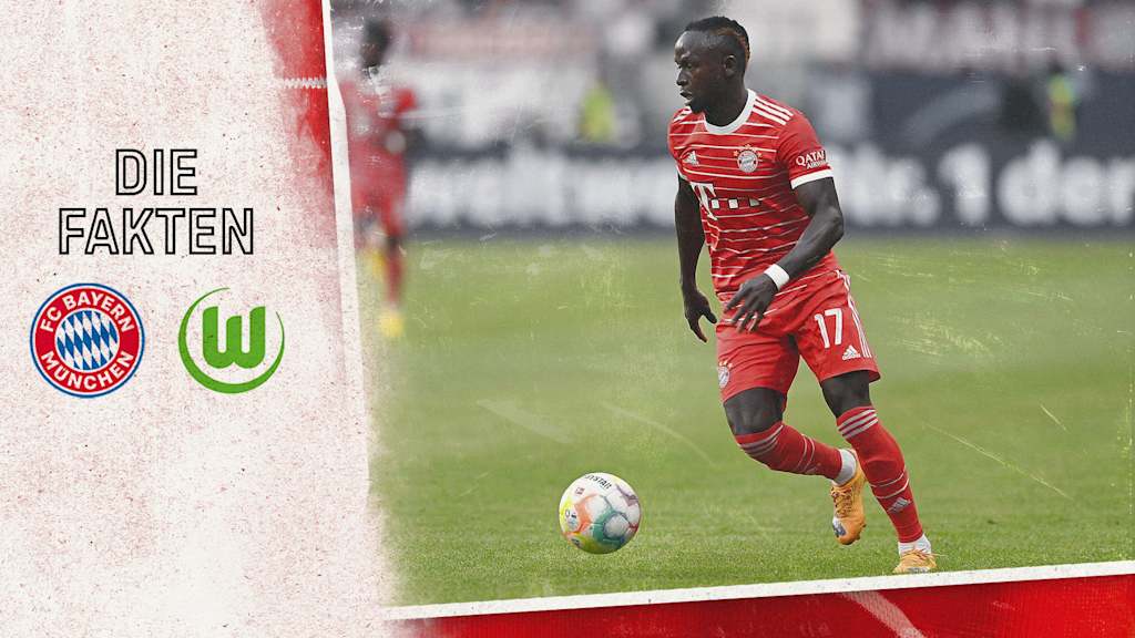 Zahlen und Fakten zum Bundesliga-Spiel FC Bayern gegen VfL Wolfsburg