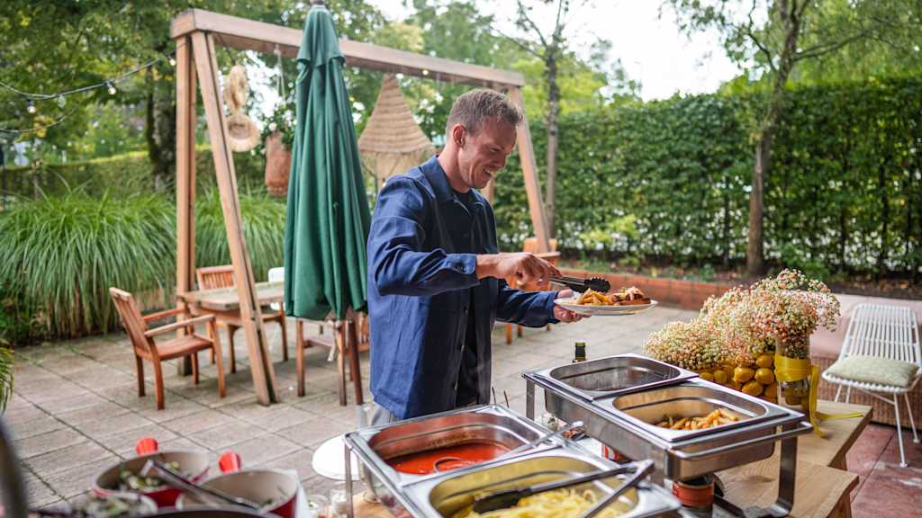 FC Bayern auf der Familienfeier