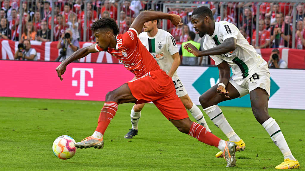 FC Bayern Spiel gegen Mönchengladbach