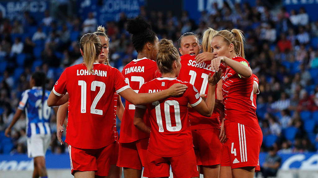 FC Bayern Frauen, Jubel