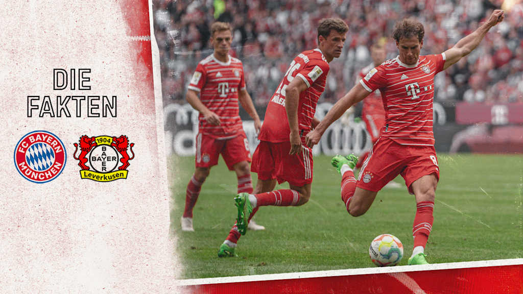 Zahlen und Fakten zum Bundesliga-Spiel FC Bayern - Bayer 04 Leverkusen