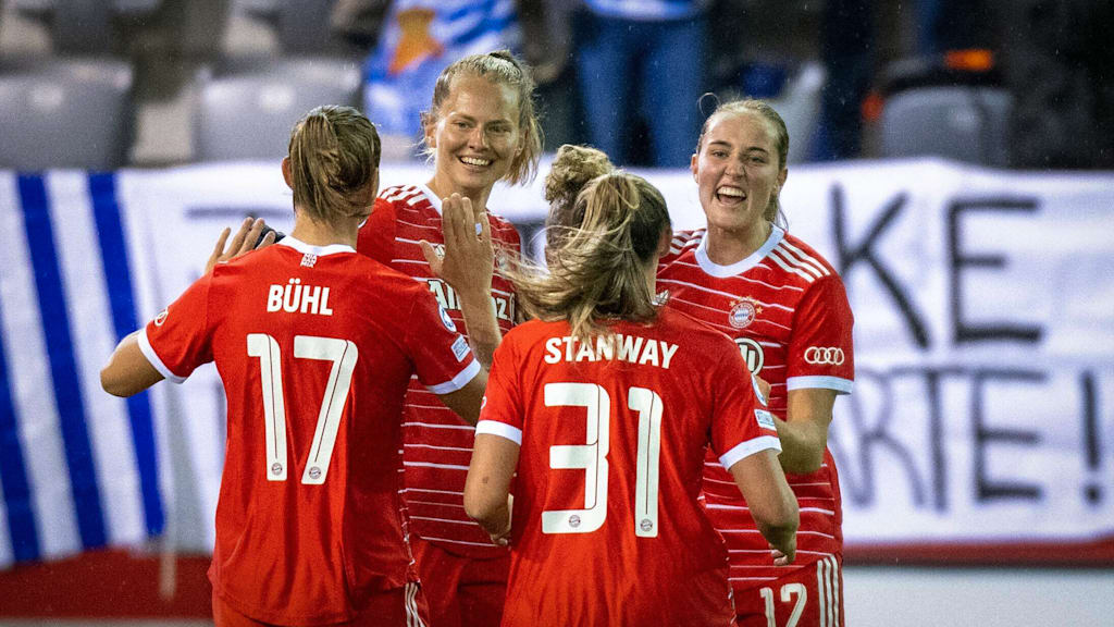 FC Bayern Frauen, Jubel