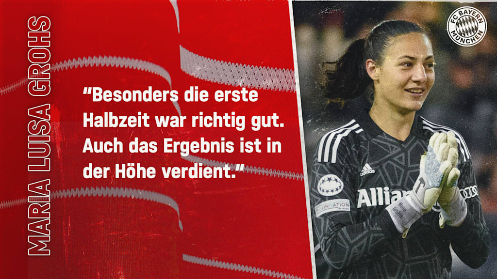 Marias Luisa Grohs zum Spiel gegen Real Sociedad