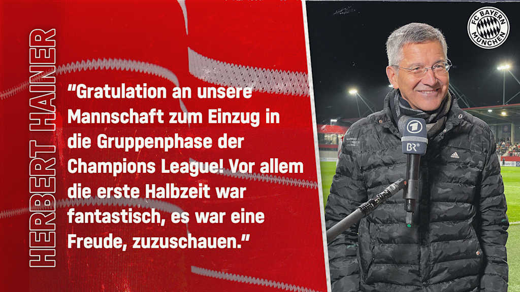 Herbert Hainer zum Spiel gegen Real Sociedad