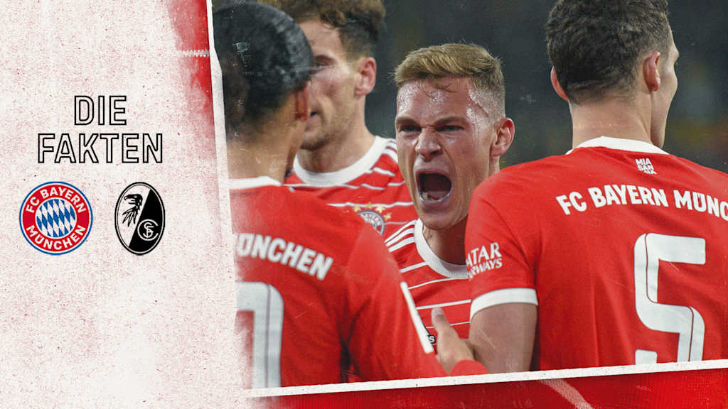 Zahlen und Fakten zum Bundesliga-Spiel FC Bayern - SC Freiburg