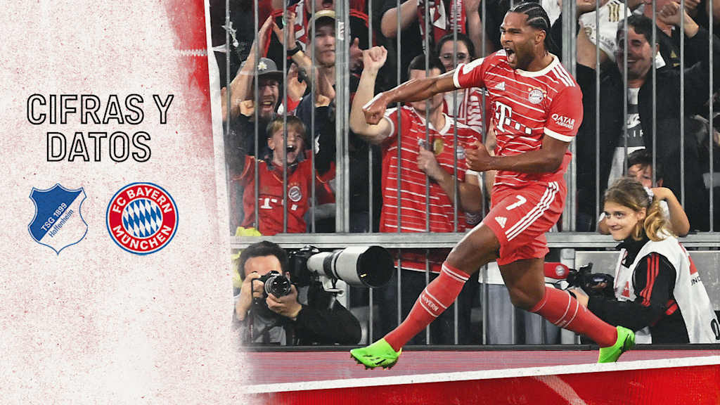 Cifras y datos del partido de Bundesliga: TSG 1899 Hoffenheim - FC Bayern