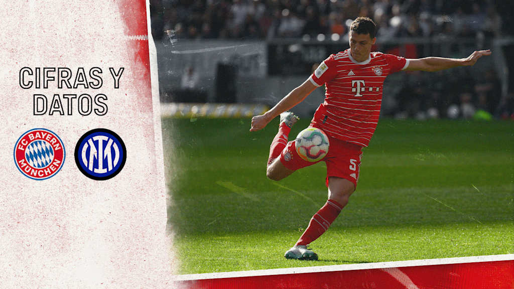 Cifras y datos del partido de la Champions League FC Bayern - Inter de Milán