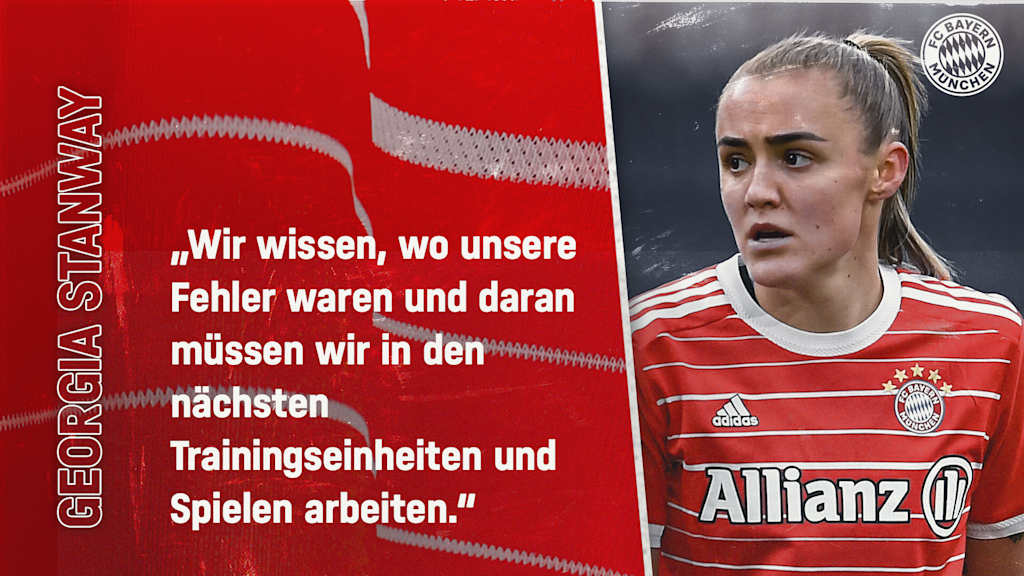 Georgia Stanway zum Spiel beim FC Barcelona