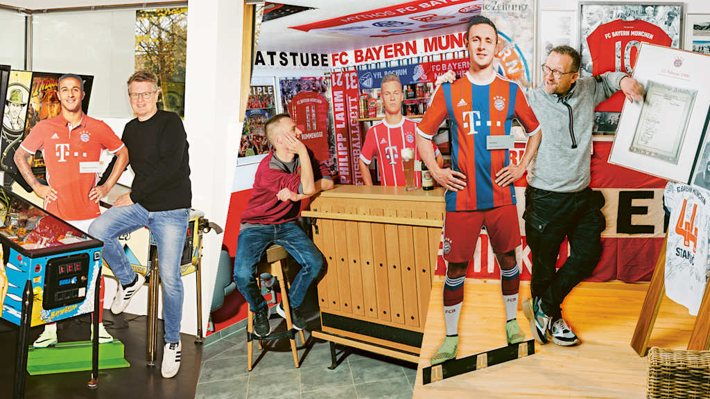 Fans FC Bayern Spielerfiguren