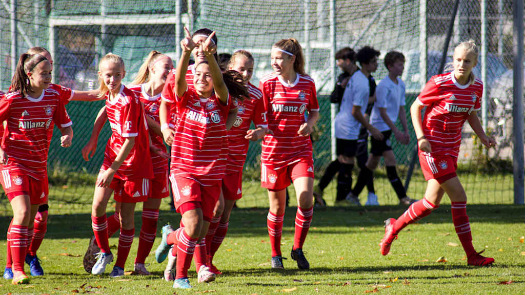 Die U16 der FC Bayern Frauen.