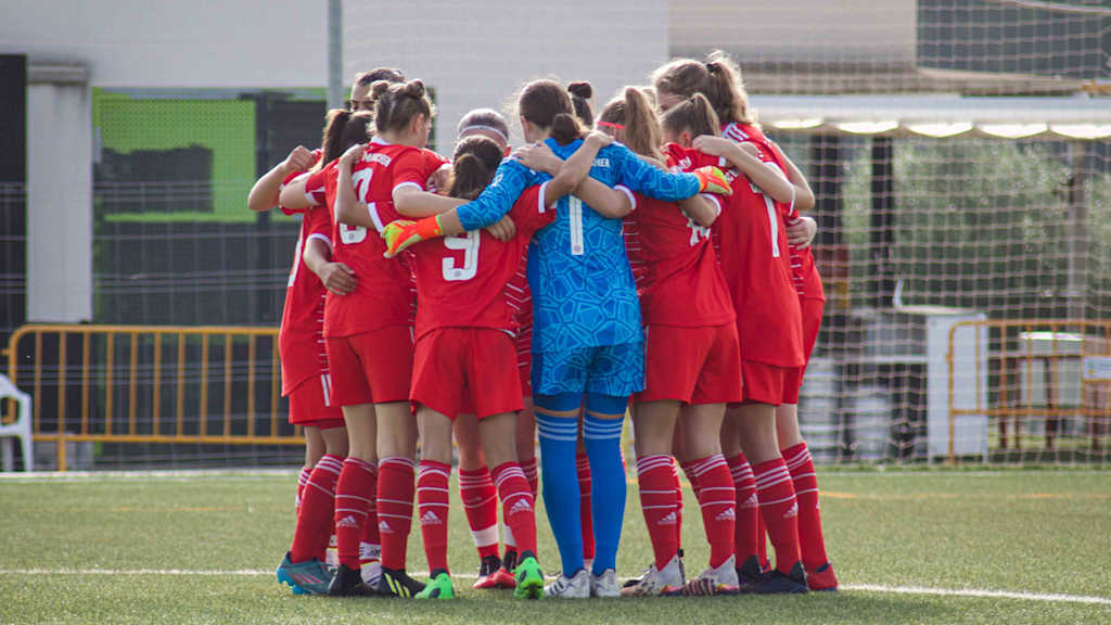 Die U16 der FC Bayern Frauen.