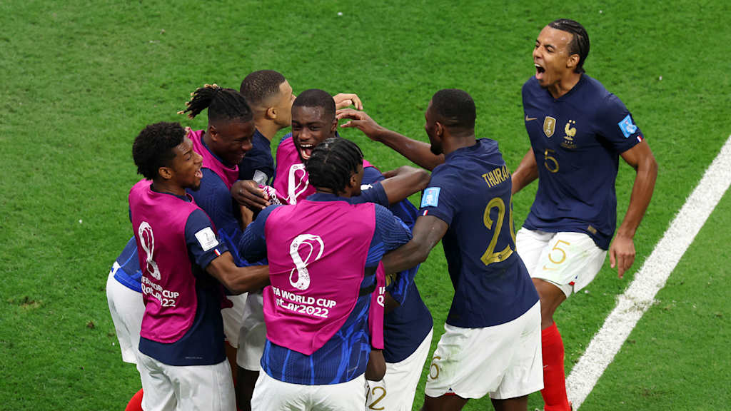 Celebration Dayot Upamecano France