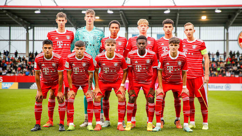 Die U19 des FC Bayern.