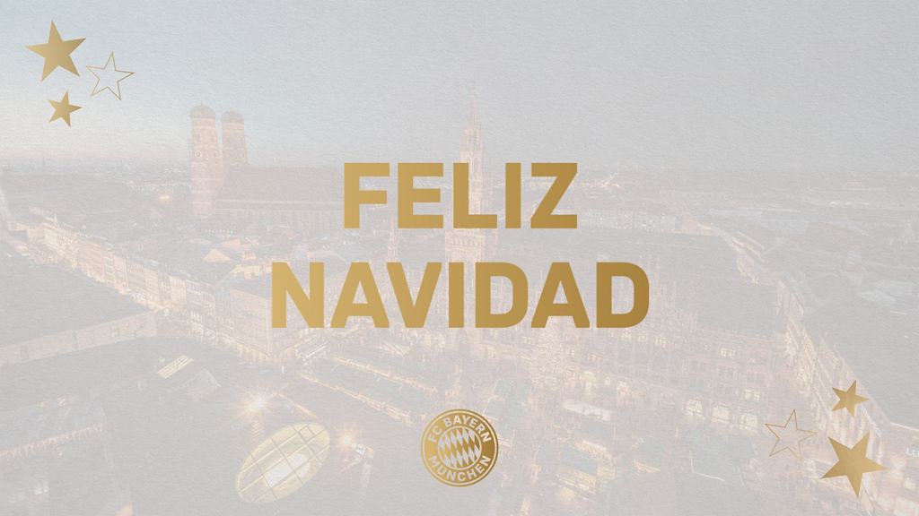 El FC Bayern desea una Feliz Navidad