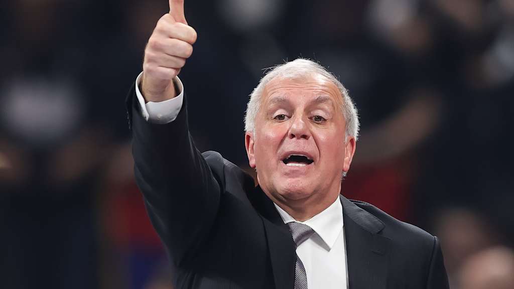 Trainerlegende Zeljko Obradovic ist aktueller Coach von Partizan Belgrad.