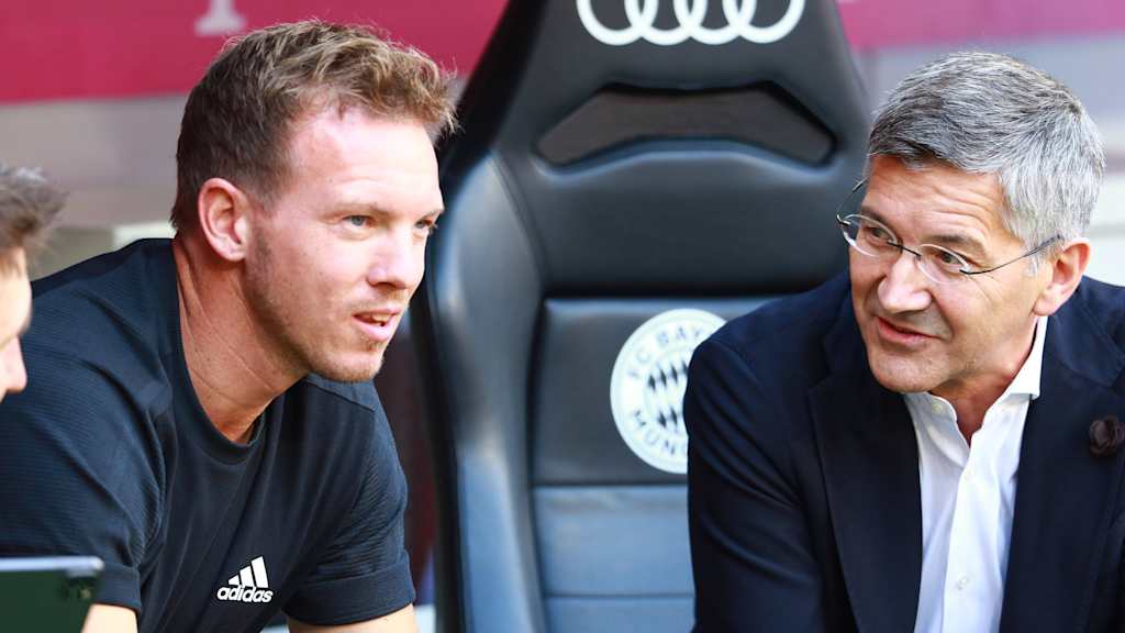 Julian Nagelsmann, Herbert Hainer, Intercambio