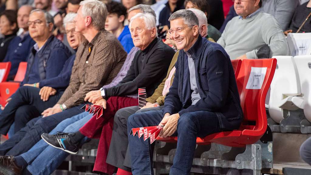 Herbert Hainer, President FC Bayern, Basketball