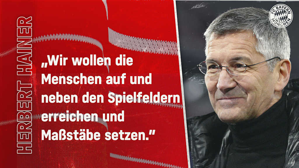 Herbert Hainer Präsident des FC Bayern
