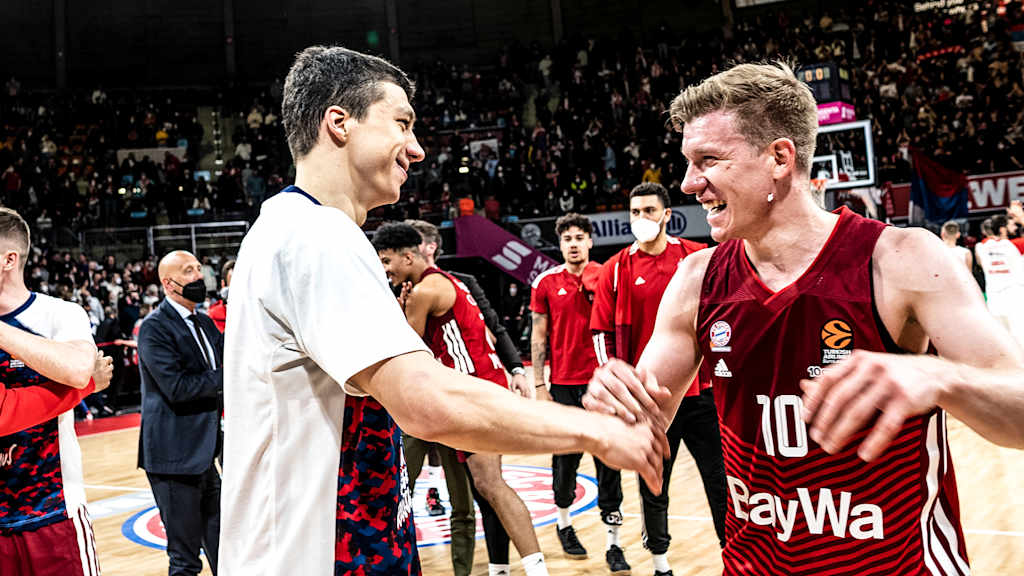 Dieser Sieg gegen Roter Stern Belgrad schmeckt Vladimir Lucic und Ognjen Jaramaz natürlich besonders gut.