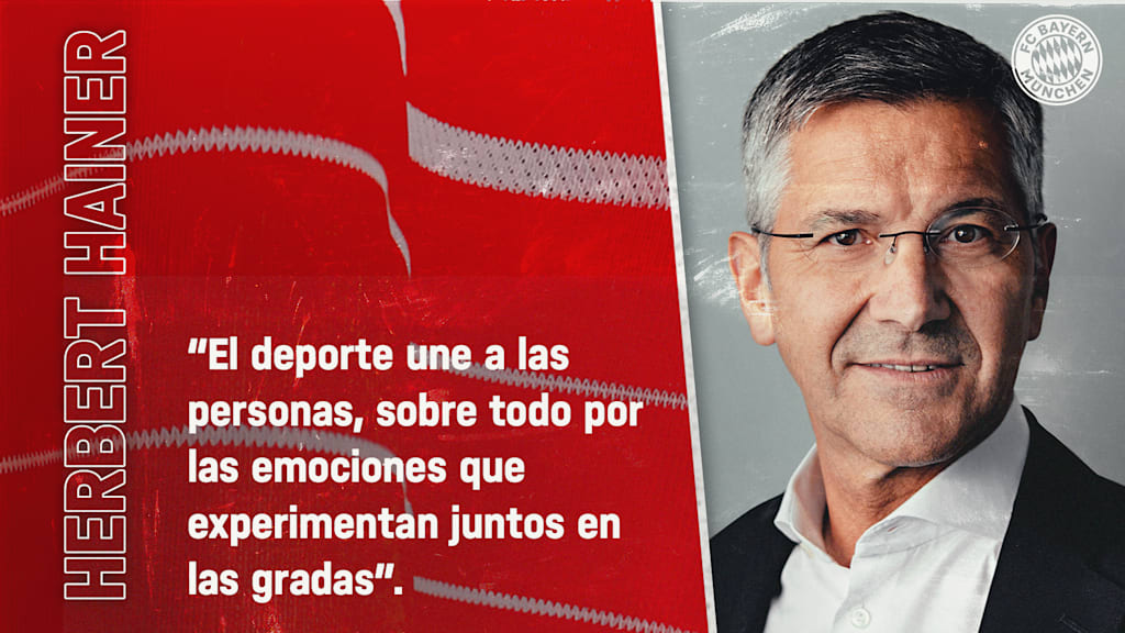 Herbert Hainer Presidente del FC Bayern