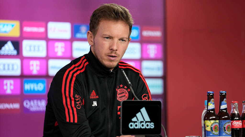 Julian Nagelsmann Pressetalk FC Bayern