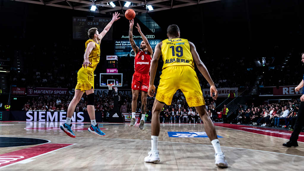 Das letzte Duell gegen die Hauptstädter ging knapp verloren, 79:80 hieß es aus FCBB-Sicht am Jahresanfang im Audi Dome.