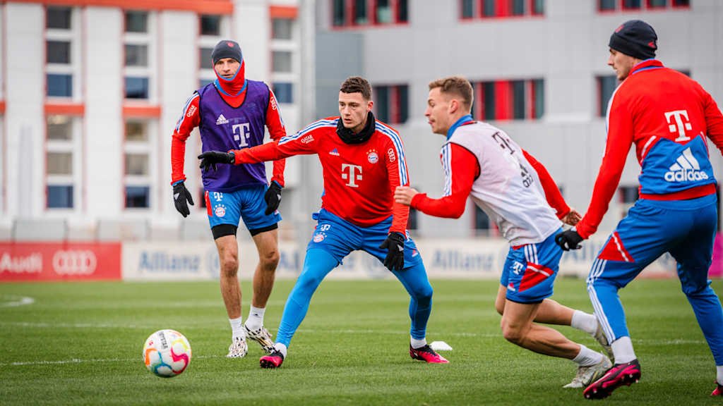 FC Bayern entrenamiento