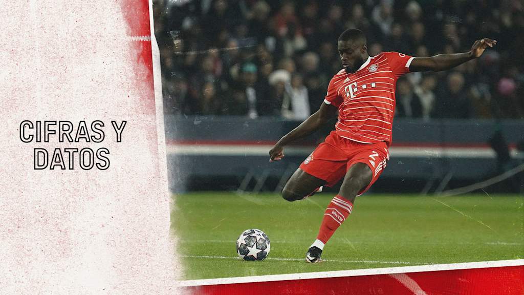 Cifras y datos del partido de Champions League: FC Bayern - Paris Saint-Germain