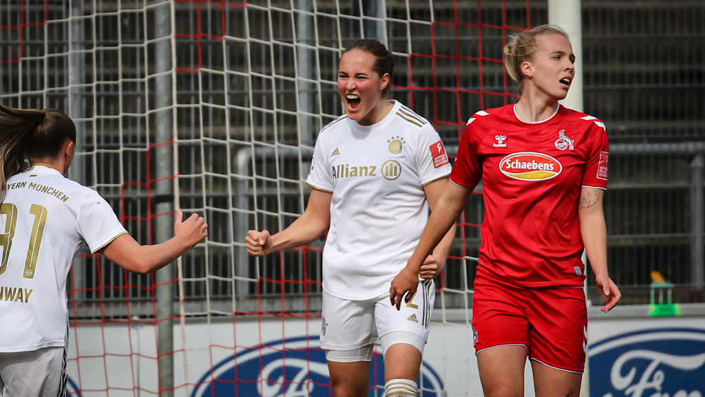 FC Bayern Frauen, Sydney Lohmann, Jubel