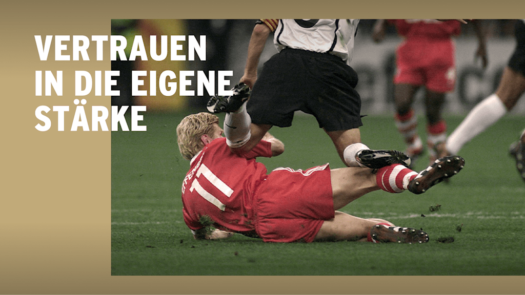 Voller Körpereinsatz von Stefan Effenberg