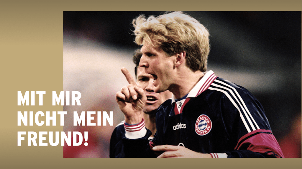 Stefan Effenberg verschafft sich Respekt auf dem Platz