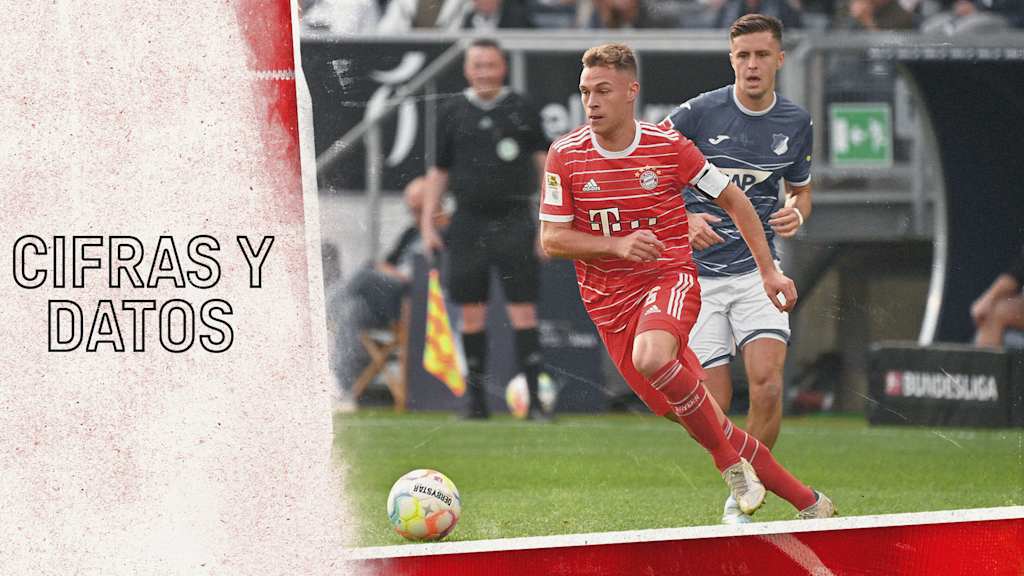 Cifras y datos partido Bundesliga FC Bayern - TSG 1899 Hoffenheim