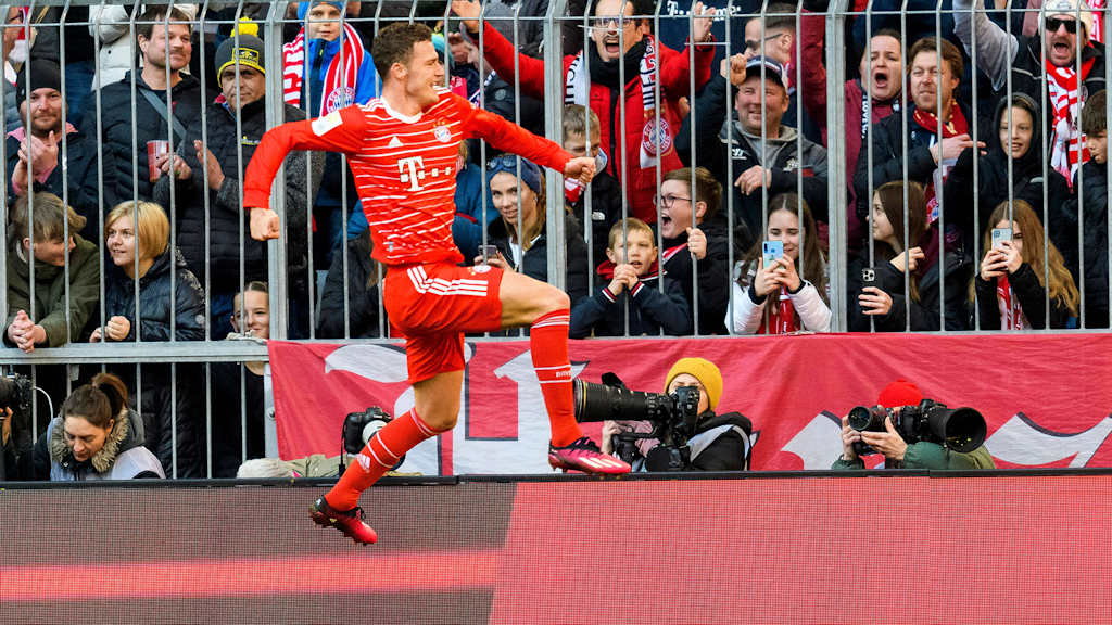 Benjamin Pavard ist Schütze des FC Bayern Tor des Monats März 2023