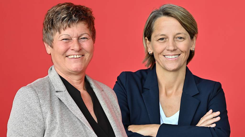 FC Bayern Frauen Karin Danner Bianca Rech