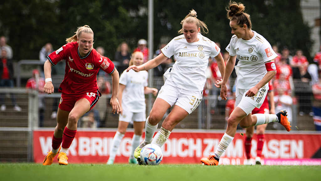 FC Bayern Frauen, Bayer 04 Leverkusen, Georgia Stanway, Lina Magull