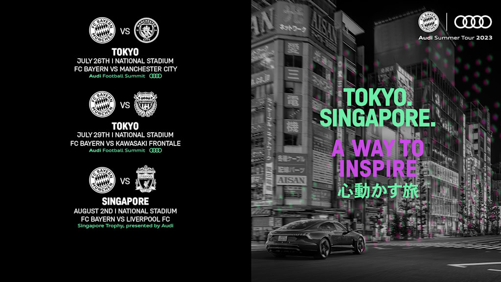 Audi Summer Tour 2023 FC Bayern