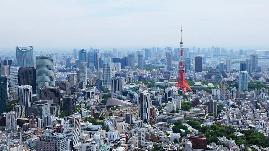 Tokyo, Skyline, FC Bayern Audi Summer Tour 2023