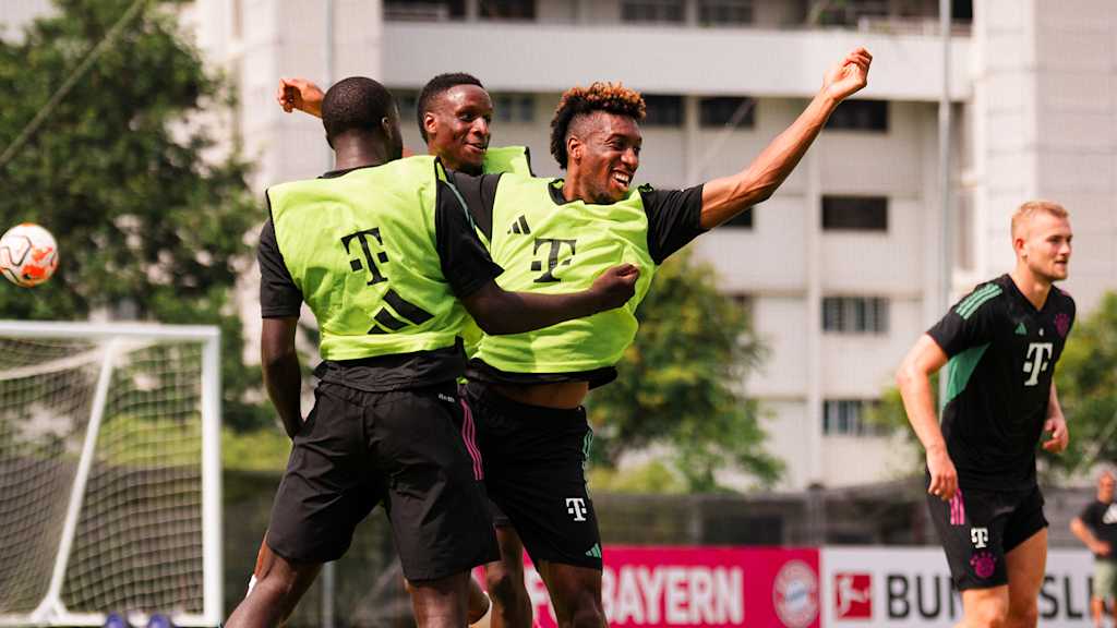 Entrenamiento, FC Bayern