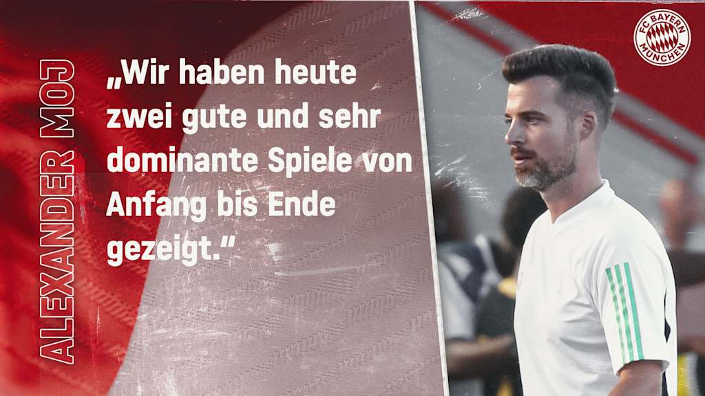 Alexander Moj, Trainer FC Bayern U15, Zitat