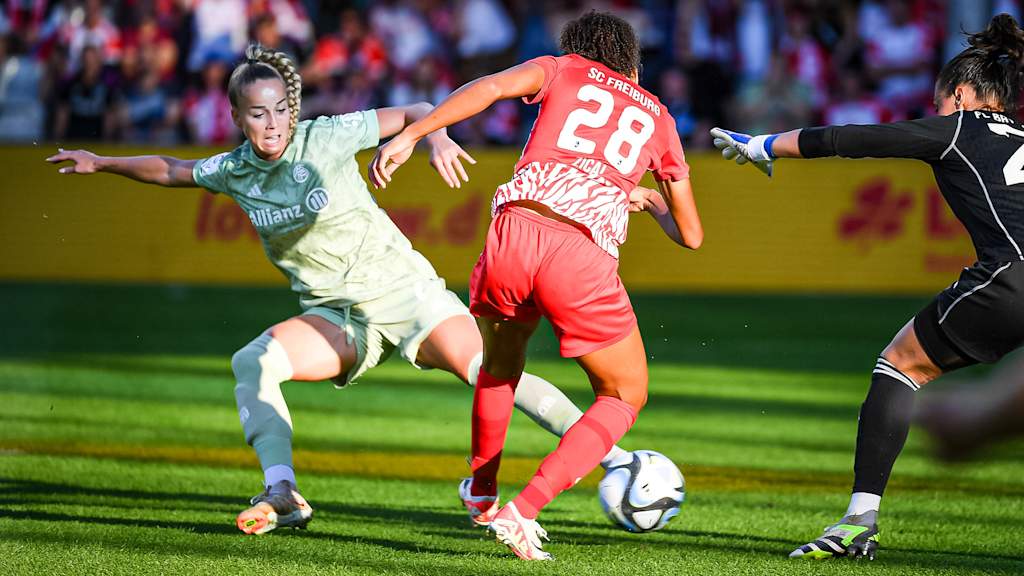 FC Bayern Frauen, Giulia Gwinn, Zweikampf
