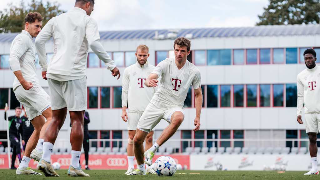 FC Bayern entrenamiento