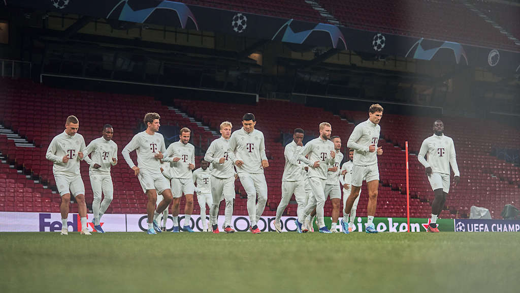 entrenamiento FC Bayern
