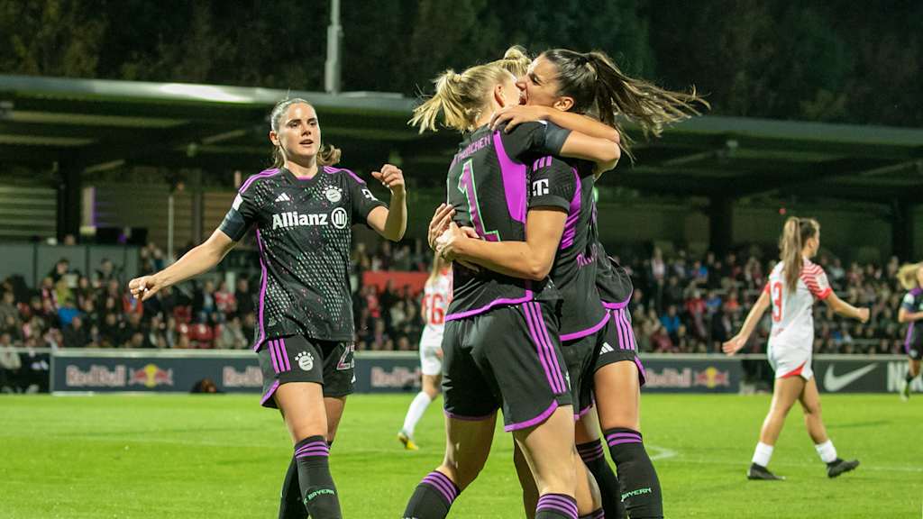 FC Bayern Frauen, Google Pixel Frauen-Bundesliga, RB Leipzig, Lea Schüller, Jovana Damnjanović, Sarah Zadrazil, Torjubel