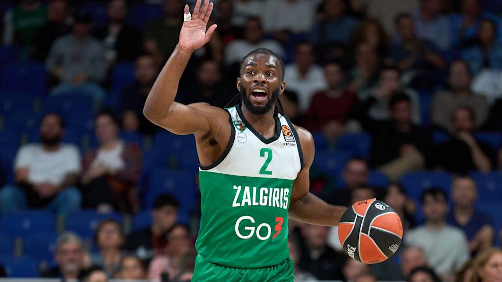 Topscorer bei Zalgiris Kaunas: Keenan Evans erzielt knapp 15 Punkte pro Partie