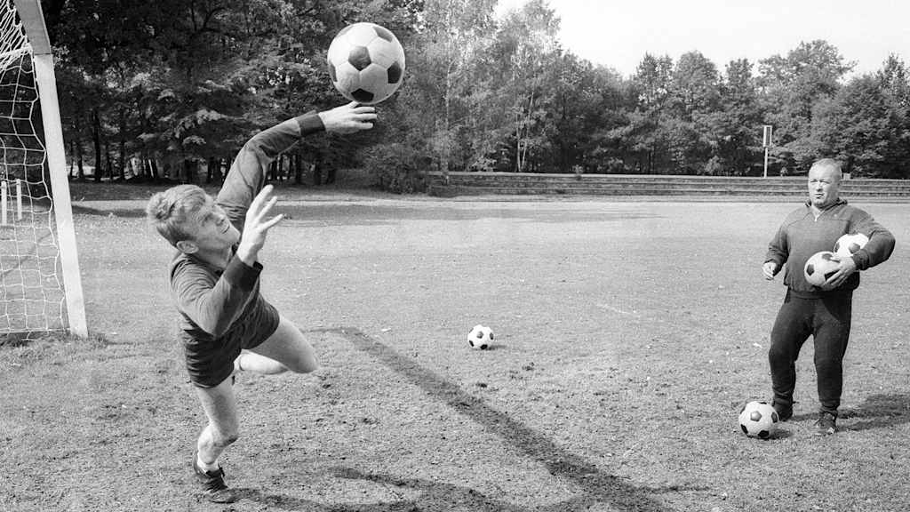 Sepp Maier training Zlatko Cajkovski